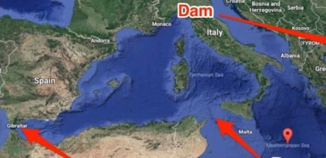 Εσείς έχετε σκεφτεί τι θα γινόταν αν αποξηραίναμε τη Μεσόγειο; (βίντεο)